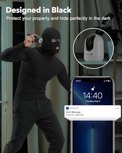 2K Indoor WiFi Pet Camera for Home Security