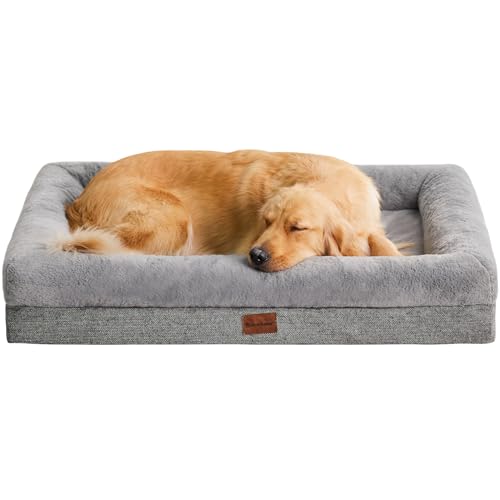 Orthopedic Washable Dog Bed for Large Dogs