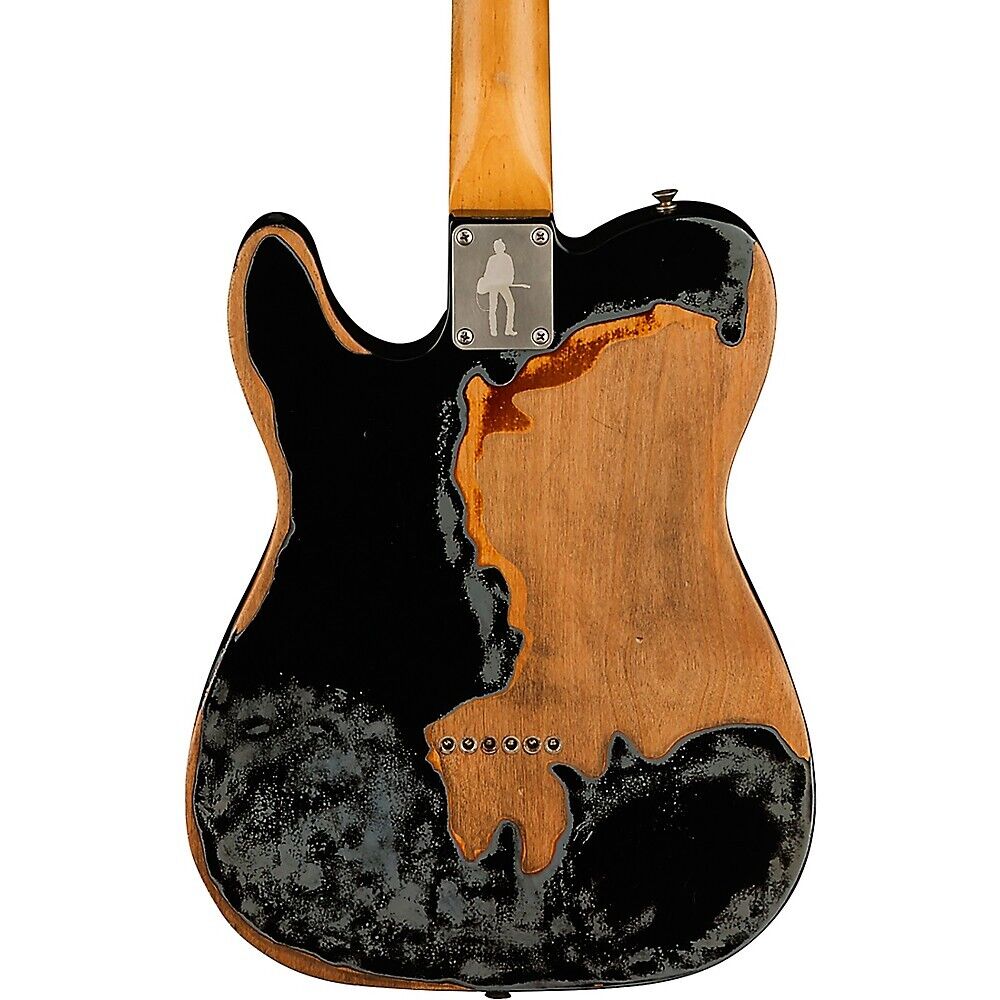 Fender Joe Strummer Telecaster Electric Guitar Black Sunburst