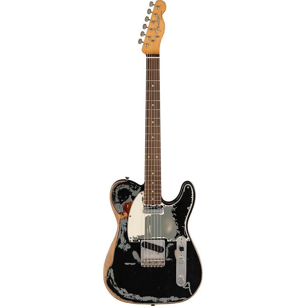Fender Joe Strummer Telecaster Electric Guitar Black Sunburst