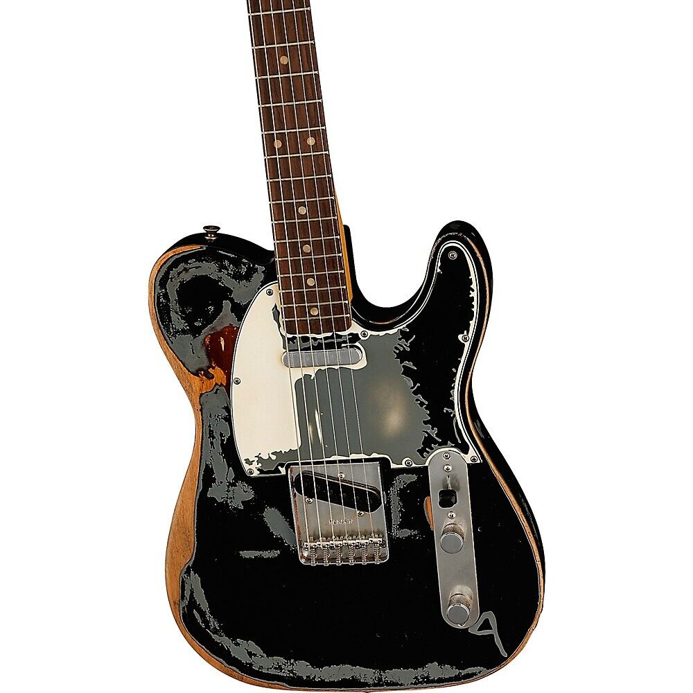 Fender Joe Strummer Telecaster Electric Guitar Black Sunburst