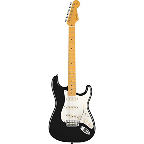 Fender Eric Johnson Black Maple Electric Guitar, Stratocaster®