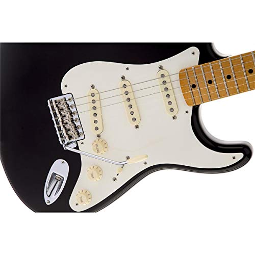 Fender Eric Johnson Black Maple Electric Guitar, Stratocaster®