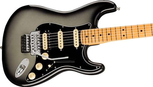 Fender Ultra Luxe Stratocaster Floyd Rose HSS - Silverburst