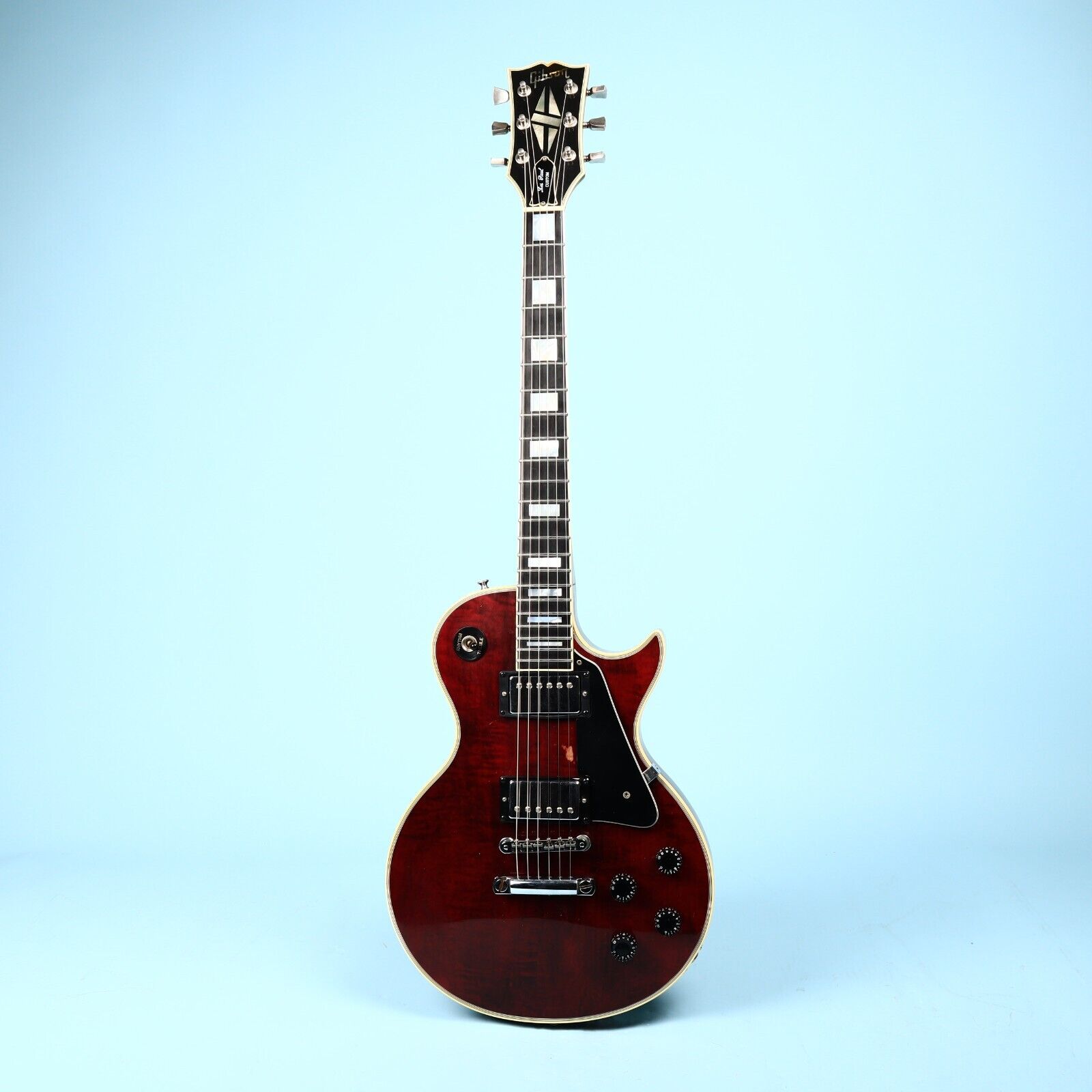 1980 Gibson Les Paul Custom Red Wine Vintage Guitar
