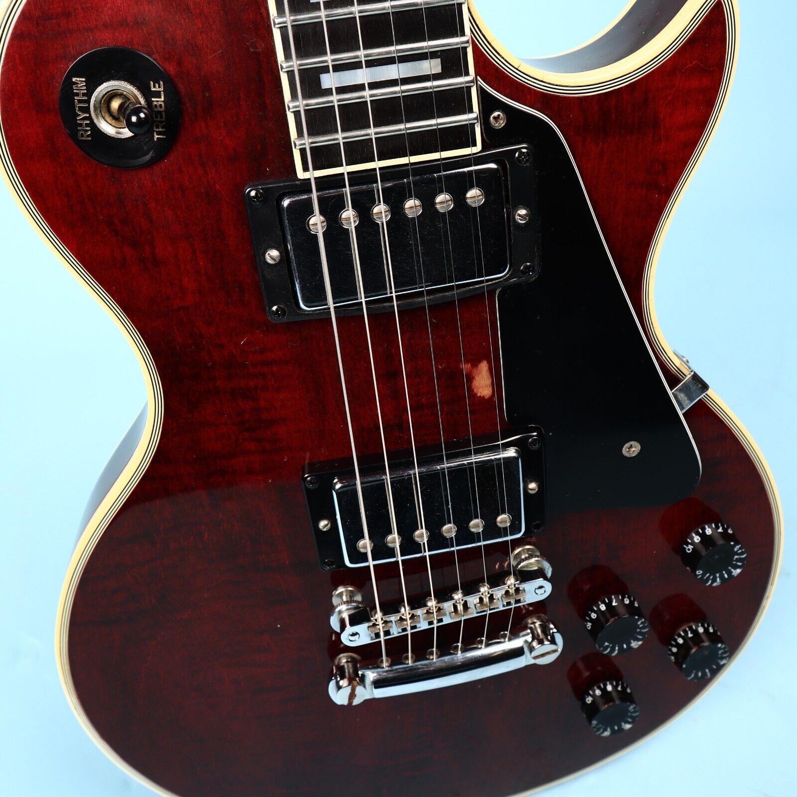 1980 Gibson Les Paul Custom Red Wine Vintage Guitar