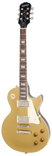 Epiphone Les Paul Electric Guitar, Metallic Gold