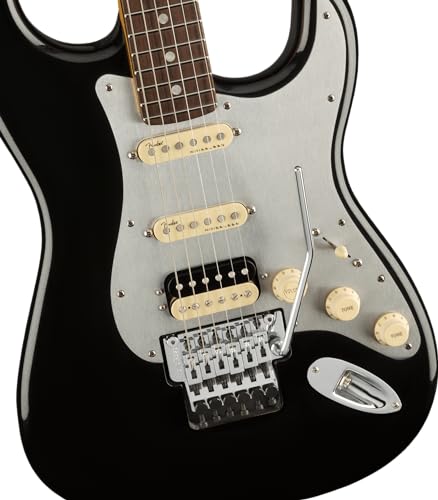 Fender Ultra Luxe Stratocaster Floyd Rose HSS - Mystic Black