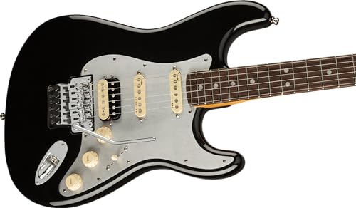 Fender Ultra Luxe Stratocaster Floyd Rose HSS - Mystic Black