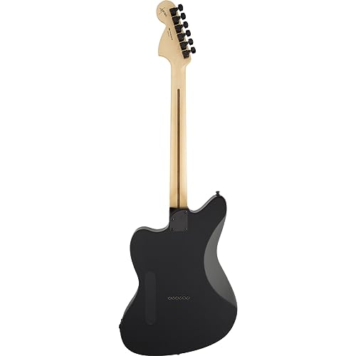 Fender Jim Root Jazzmaster Guitar, Flat Black, Ebony