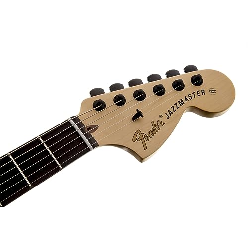 Fender Jim Root Jazzmaster Guitar, Flat Black, Ebony