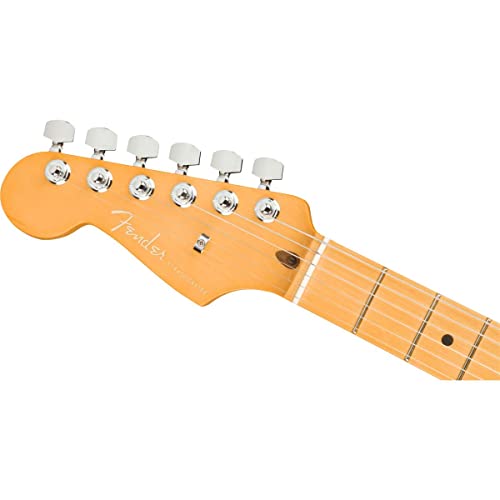Left-handed Fender American Ultra Stratocaster in Cobra Blue