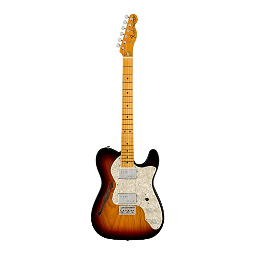 Fender Telecaster Thinline Electric Guitar - 3-color Sunburst