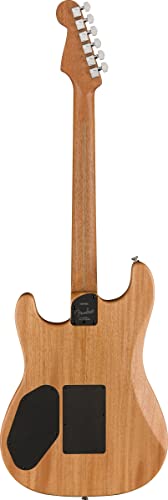 Fender American Acoustasonic Stratocaster Acoustic Electric Guitar - Black