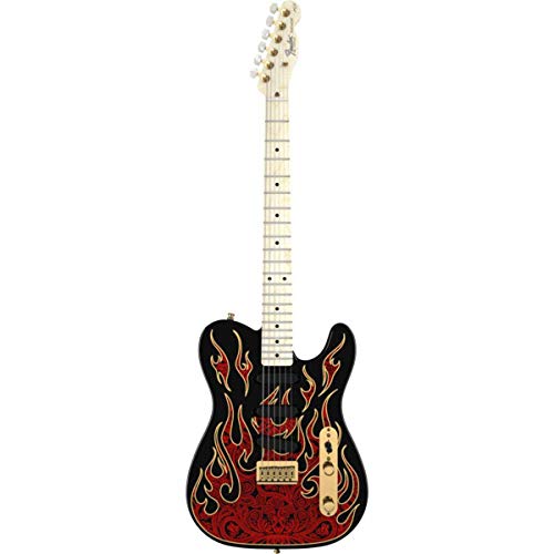 Fender James Burton Telecaster - Red Paisley Flames