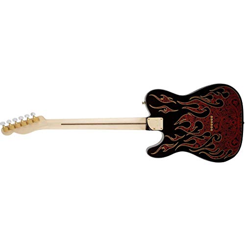 Fender James Burton Telecaster - Red Paisley Flames