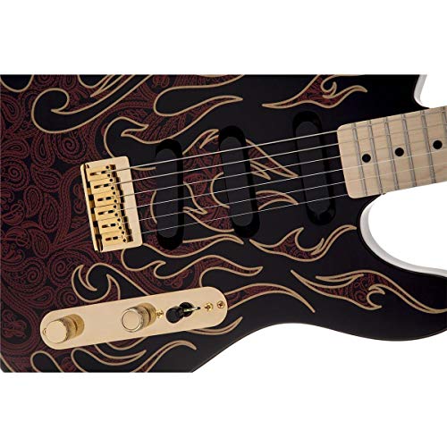 Fender James Burton Telecaster - Red Paisley Flames