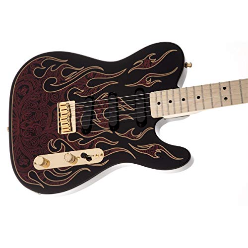 Fender James Burton Telecaster - Red Paisley Flames