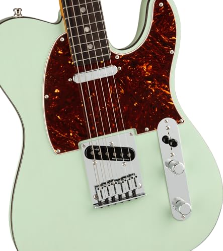 Fender Ultra Luxe Telecaster - Surf Green, Rosewood Fretboard