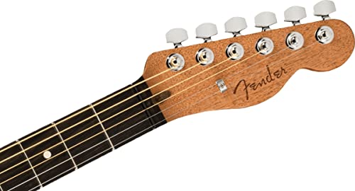 Fender Acoustasonic Telecaster Guitar - Crimson Red