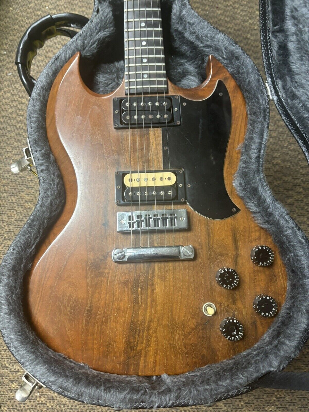 1979 Rare Gibson "The SG" Walnut Guitar - Stunning