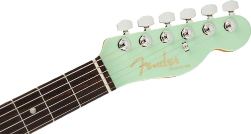 Fender Ultra Luxe Telecaster - Surf Green, Rosewood Fretboard