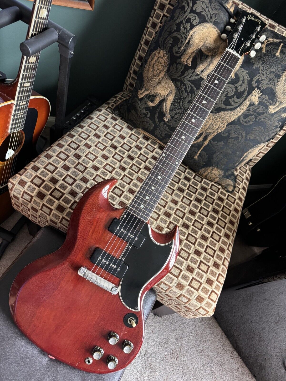 1962 SG Special Cherry Vintage Gibson Guitar