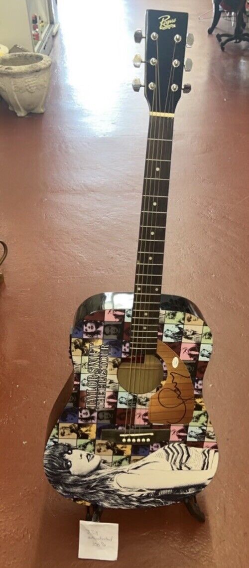 Taylor Swift Autographed The Eras Tour Acoustic Guitar