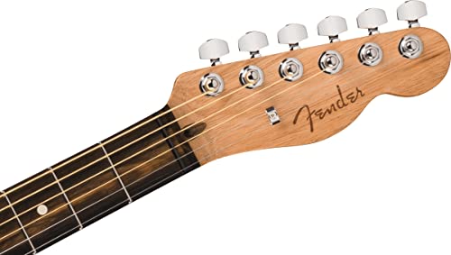 Fender Acoustasonic Telecaster Mahogany Acoustic Electric Guitar, Natural