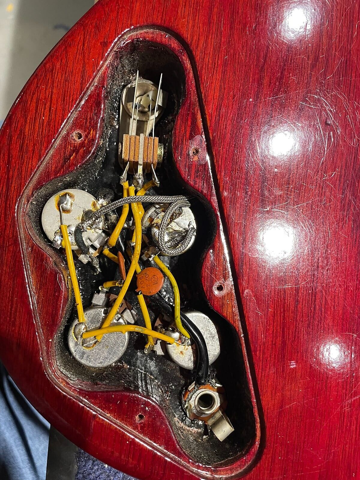 1962 SG Special Cherry Vintage Gibson Guitar