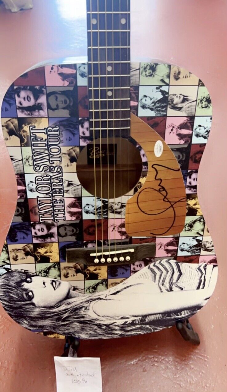 Taylor Swift Autographed The Eras Tour Acoustic Guitar