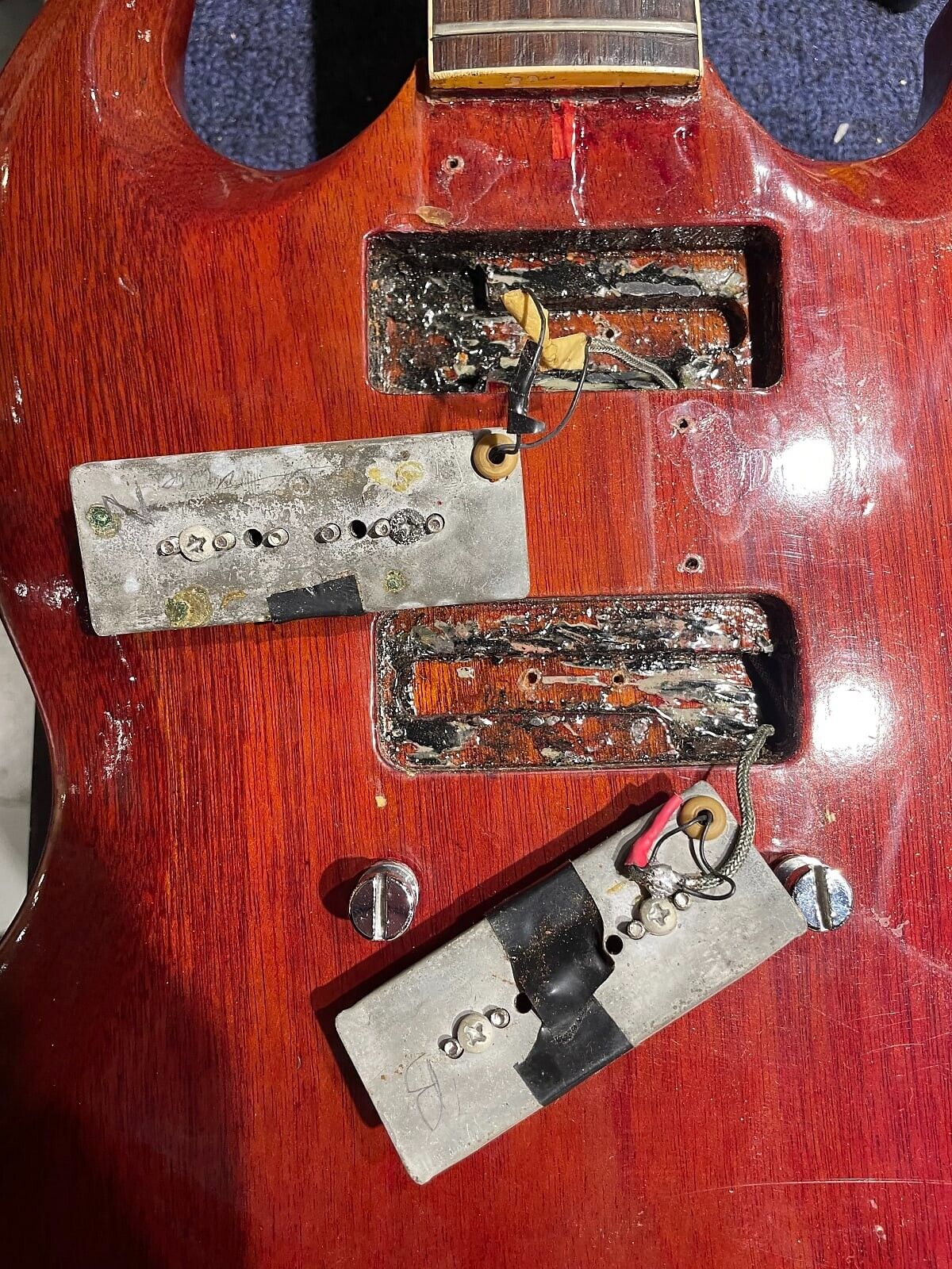 1962 SG Special Cherry Vintage Gibson Guitar