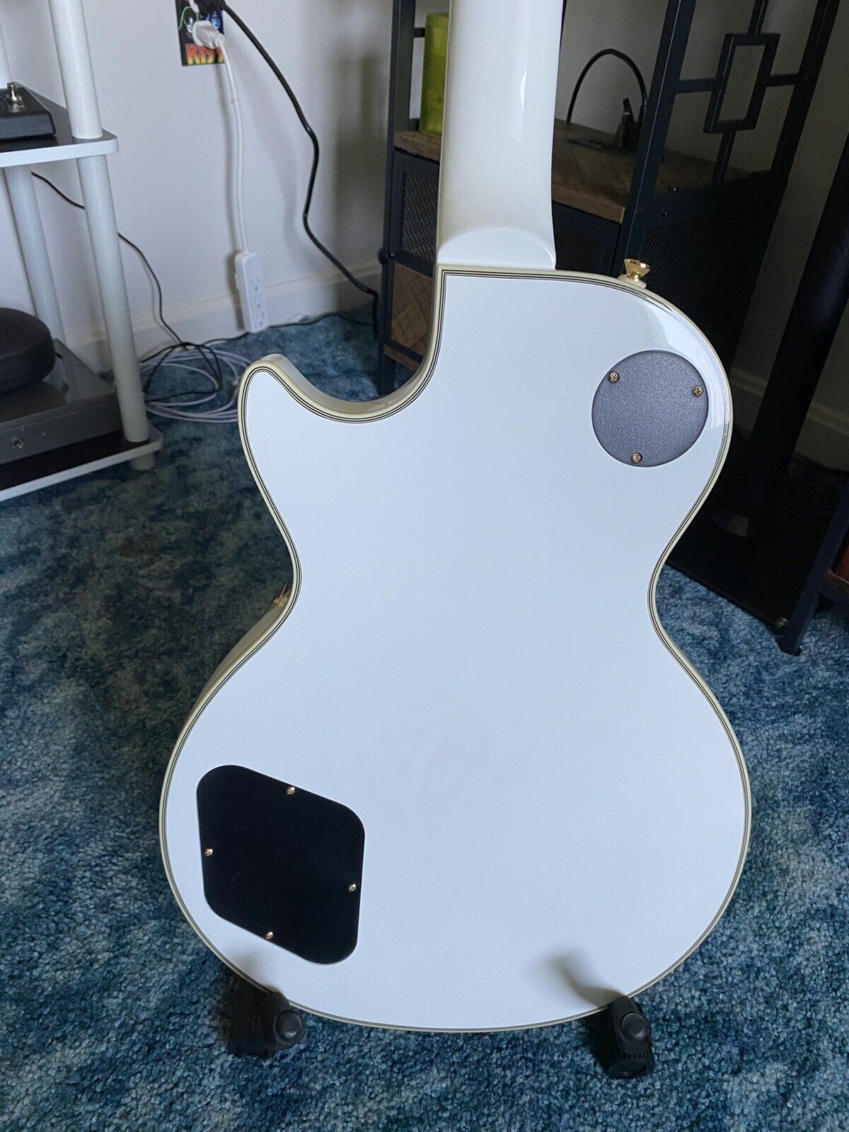 Epiphone Les Paul Custom Electric Guitar - Alpine White