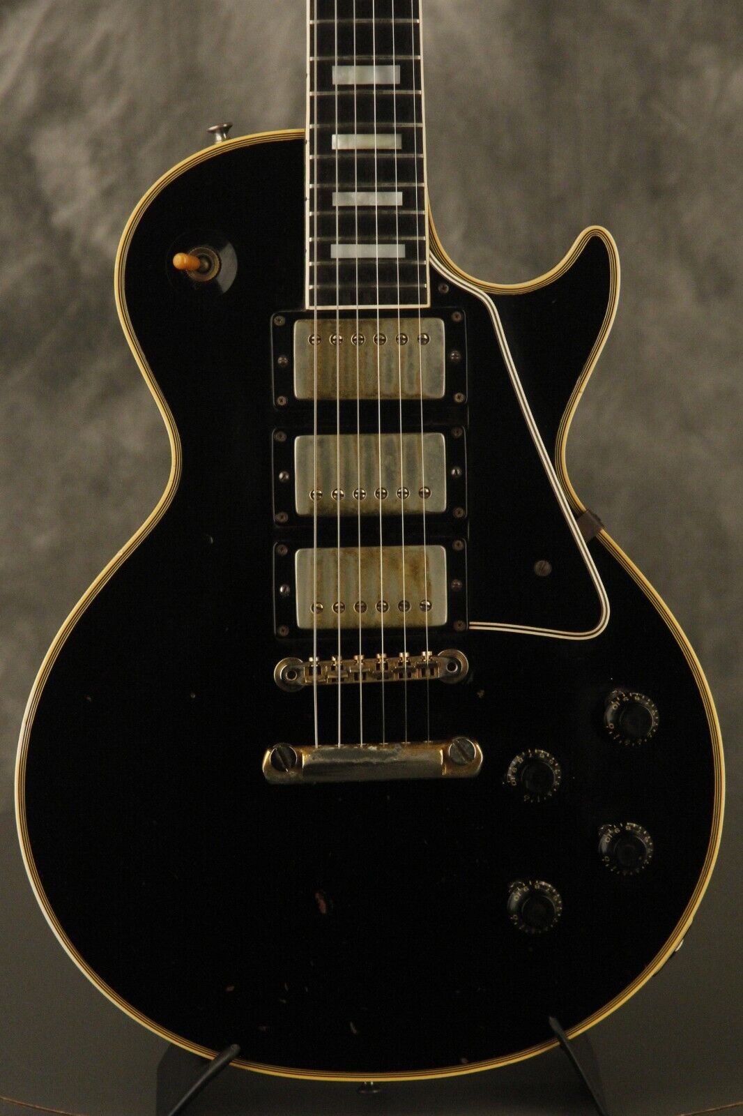 1957 Gibson Les Paul Custom with original PAF pickups