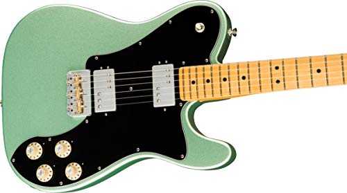 Fender American Pro II Tele Deluxe - Mystic Surf Green