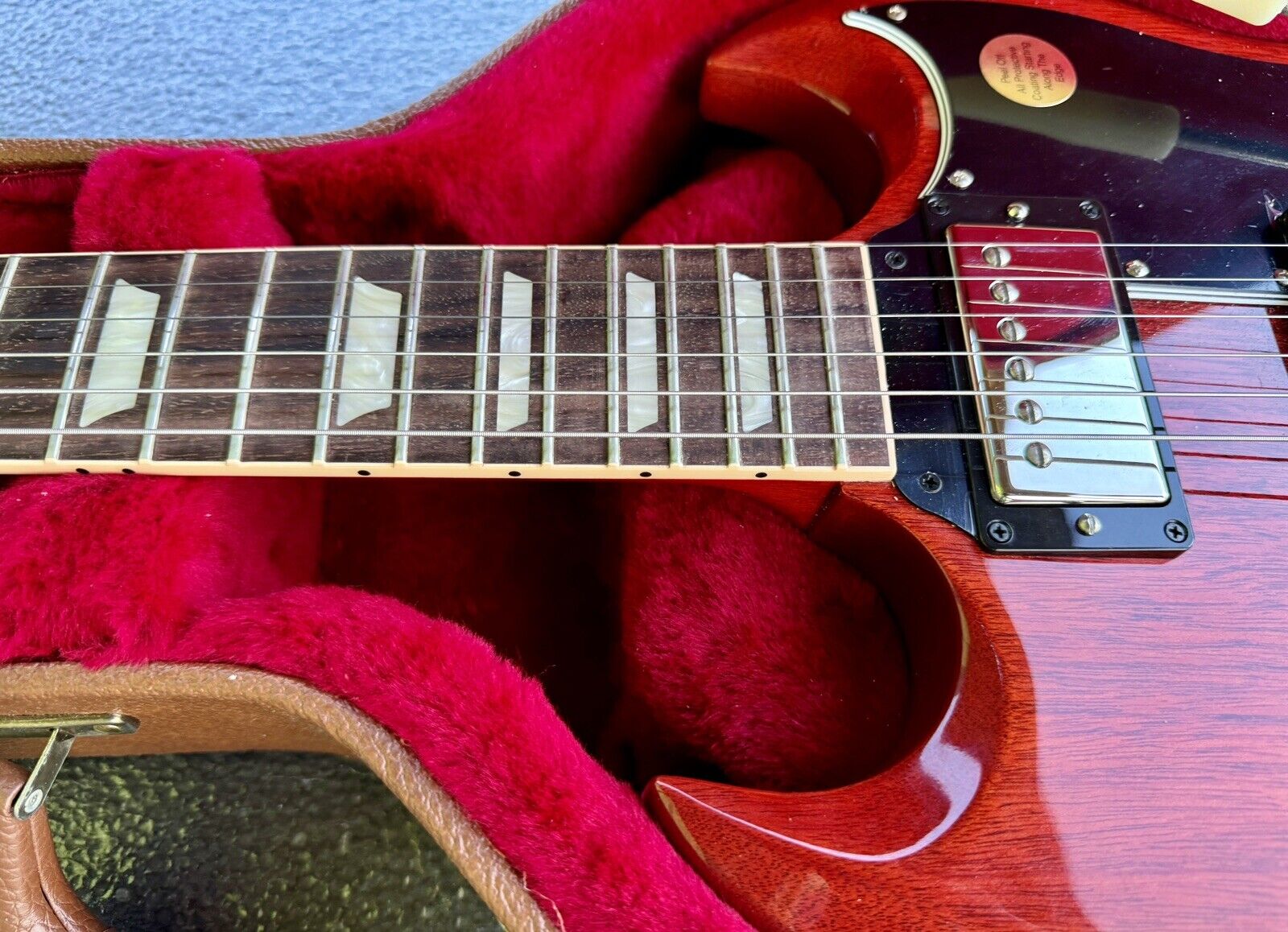 Gibson SG Standard 1961 Maestro Vibrola Cherry USA