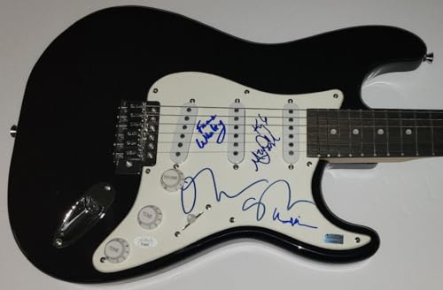 The Doors Movie Cast Signed Electric Guitar - JSA