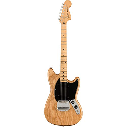 Fender Ben Gibbard Mustang Electric Guitar, Natural, Maple