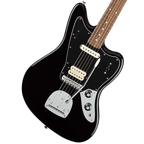 Fender Player Jaguar Electric Guitar, Black, Pau Ferro