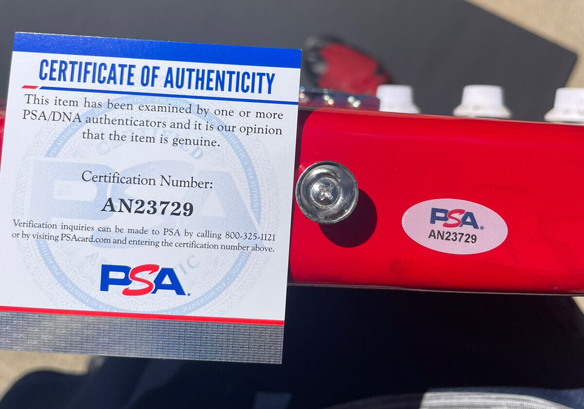 John Mellencamp Signed Pink Houses Electric Guitar PSA DNA