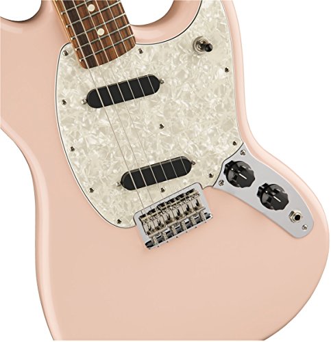 Fender Player Mustang Guitar in Shell Pink