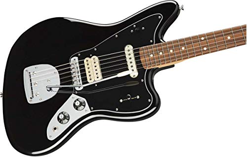 Fender Player Jaguar Electric Guitar, Black, Pau Ferro