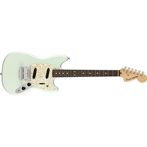 Fender Mustang: Satin Sonic Blue, Rosewood Fingerboard