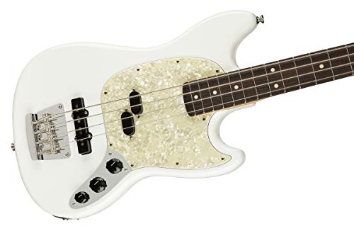 Fender American Performer Mustang Bass, Arctic White