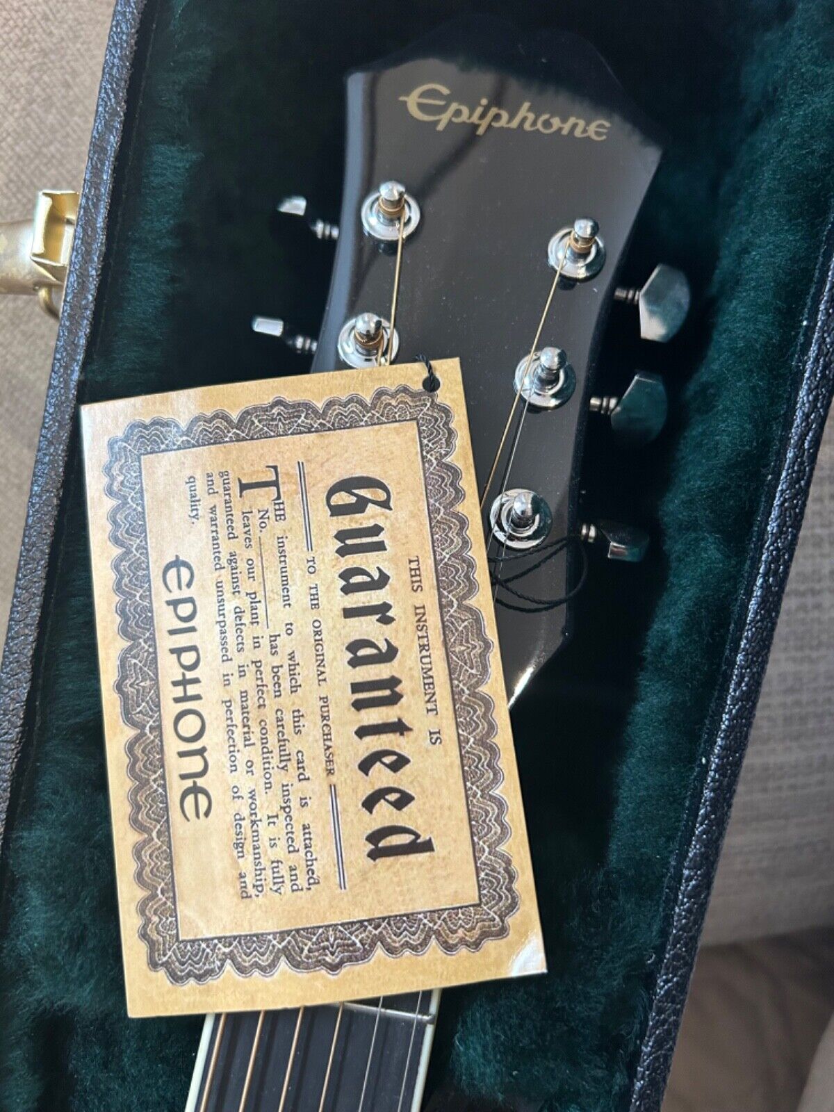 Luke Combs Autographed Epiphone Acoustic Guitar - Rare