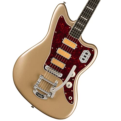 Fender Gold Foil Jazzmaster Electric Guitar - Shoreline Gold