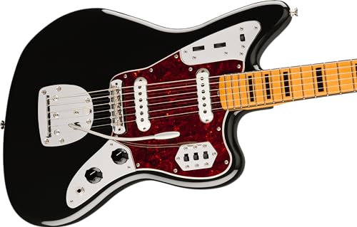 Fender Vintera II '70s Jaguar Electric Guitar - Black