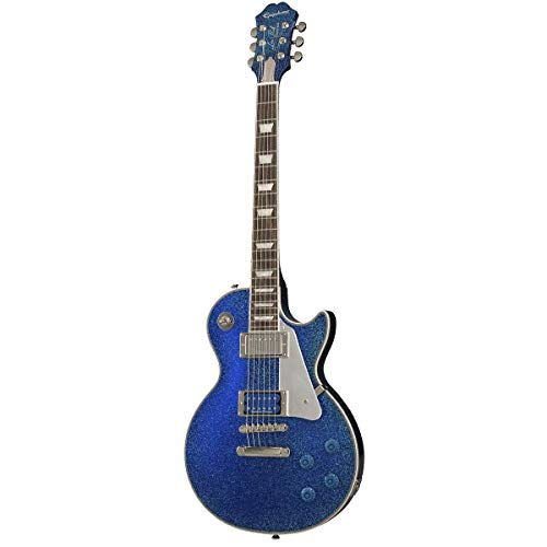 Electric Blue Epiphone Tommy Thayer Les Paul Guitar