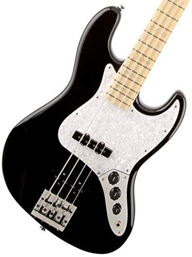 Fender USA Geddy Lee Jazz Bass, Black Maple