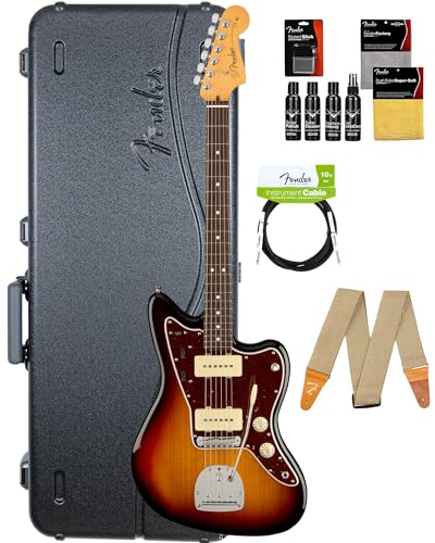 Fender American Professional II Jazzmaster - Sunburst Bundle